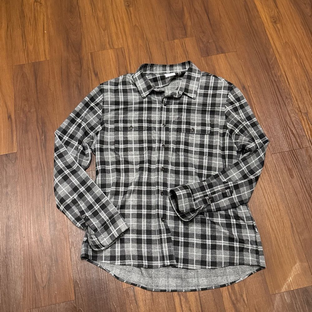 7 Diamonds  Generation  Long Sleeve Flannel Shirt • Men’s Large XXL